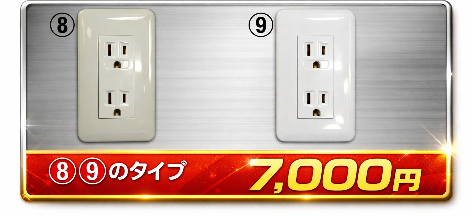 コンセント7000円タイプ